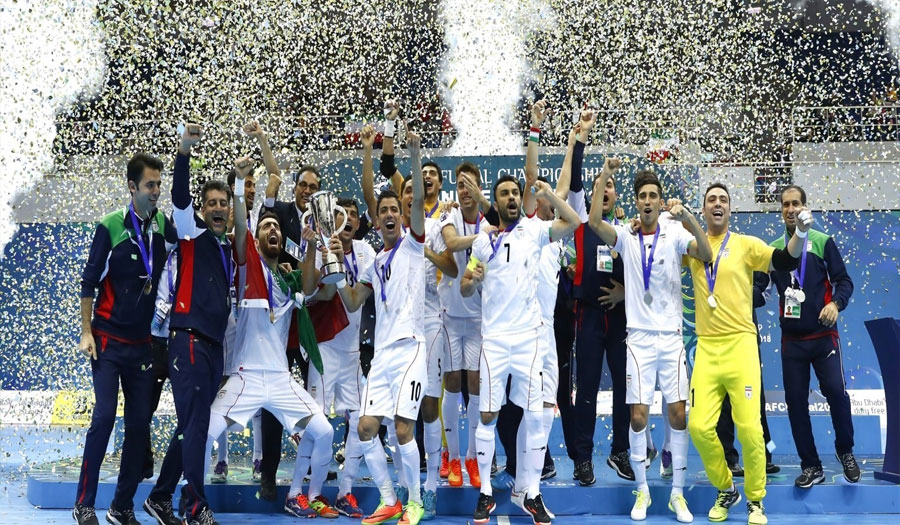 إيران تحتل المركز الثالث في التصنيف العالمي لكرة الصالات