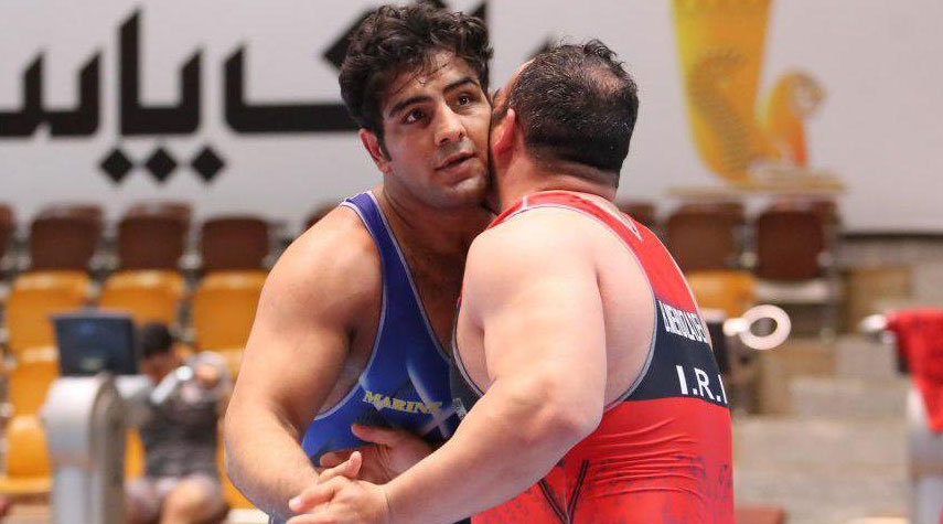 ايران تحصد ذهبية ثانية في بطولة آسيا للمصارعة الرومانية