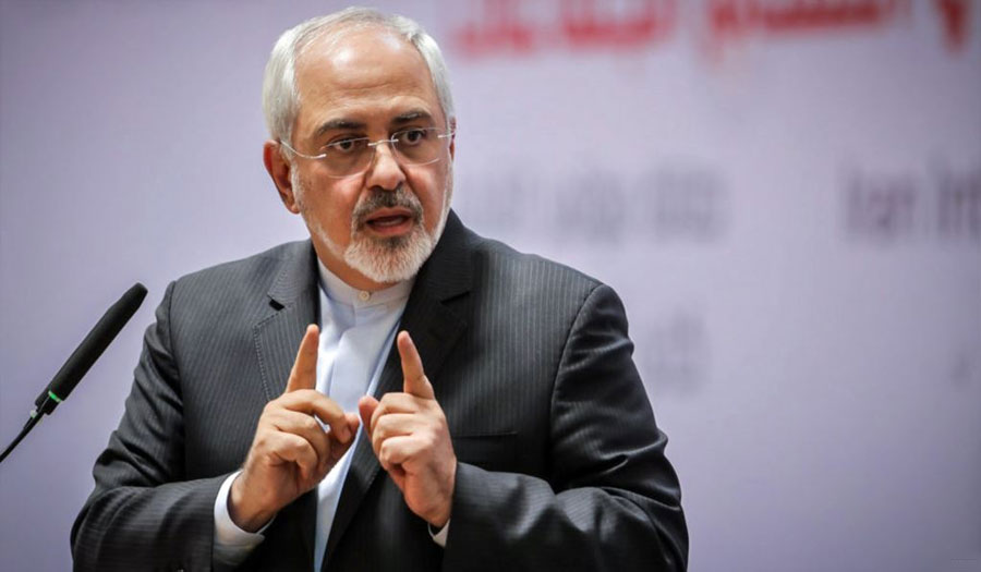 ظريف: الشعب الإيراني يرفض الرضوخ للإرهاب الأميركي