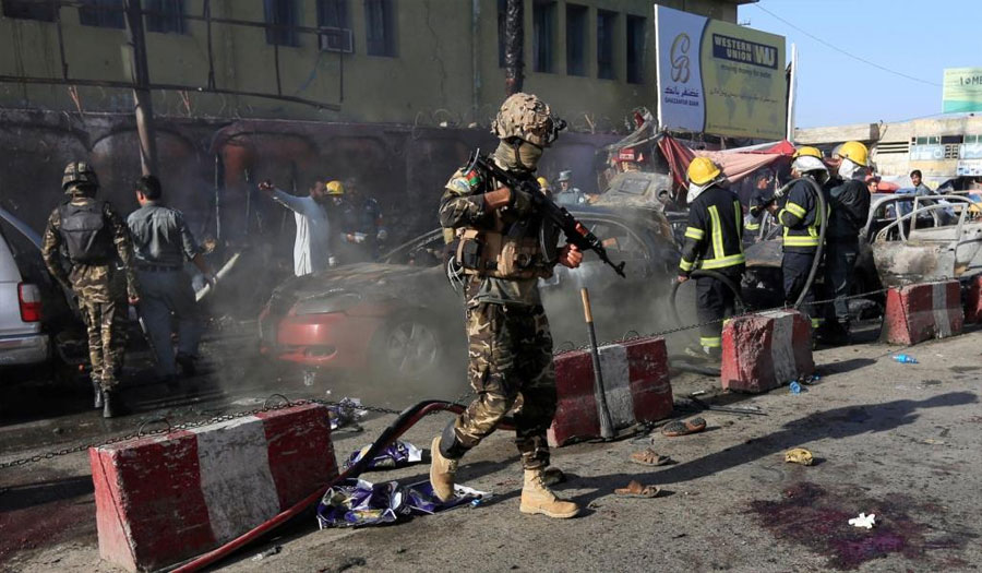 إنفجار في كابل أعقبه إطلاق نار بمحيط مبنى المدعي العام