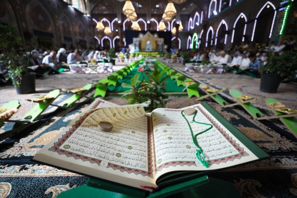شاهد بالصور ...انطلاق إحدى أكبر الختمات القرآنية الرمضانية في كربلاء المقدسة