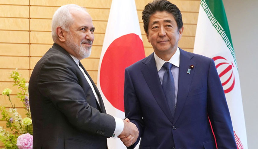 آبي لظريف: اليابان تود الحفاظ على علاقاتها الودية مع إيران
