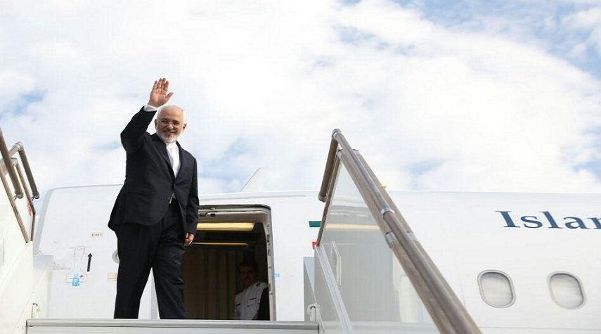 ظريف يغادر بكين عائداً الى طهران في ختام جولته الآسيوية