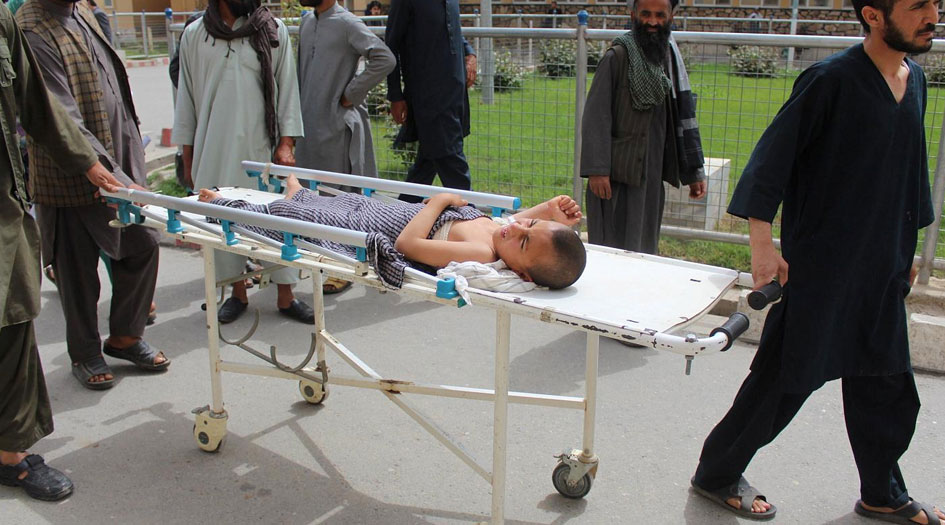 مقتل 5 أطفال جراء انفجار في أفغانستان
