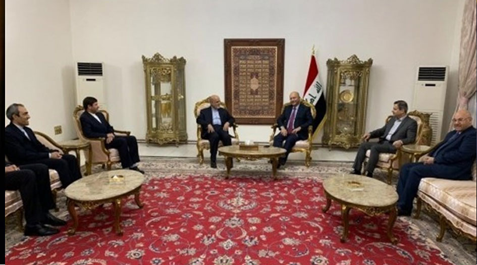 الرئيس العراقي يدعو للحوار الايجابي لتقليل التوتر بالمنطقة