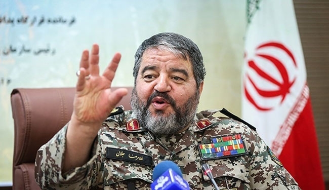 العميد جلالي: سياسة الاميركان لن تتضمن الدخول في حرب مع ايران 