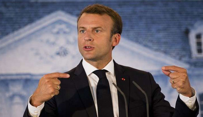 الرئيس الفرنسي يحذر من وجود مؤامرة لتفكيك أوروبا