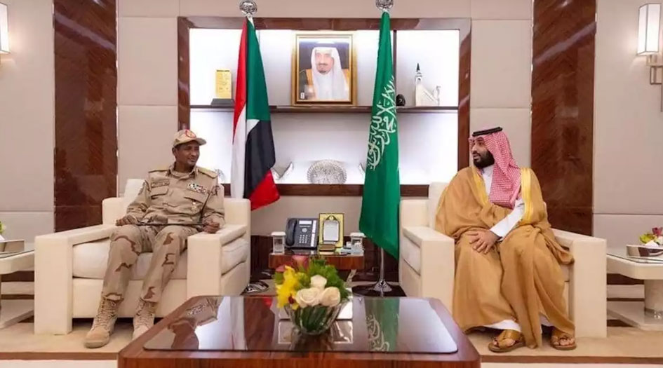 قائد عسكري سوداني كبير يلتقي بن سلمان بالسعودية