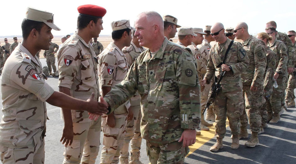 تدريب عسكري بين القوات المصرية والأمريكية في القاهرة