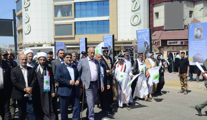 بغداد والمحافظات العراقية تشهد مسيرات يوم القدس العالمي 