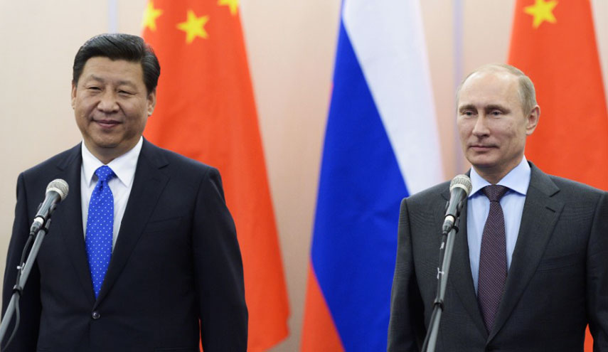 تطابق المواقف بين الرئيسين الروسي والصيني بشأن سوريا وايران 