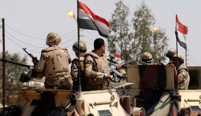 الجيش المصري يقضي على 14 مسلحا من منفذي هجوم العريش 
