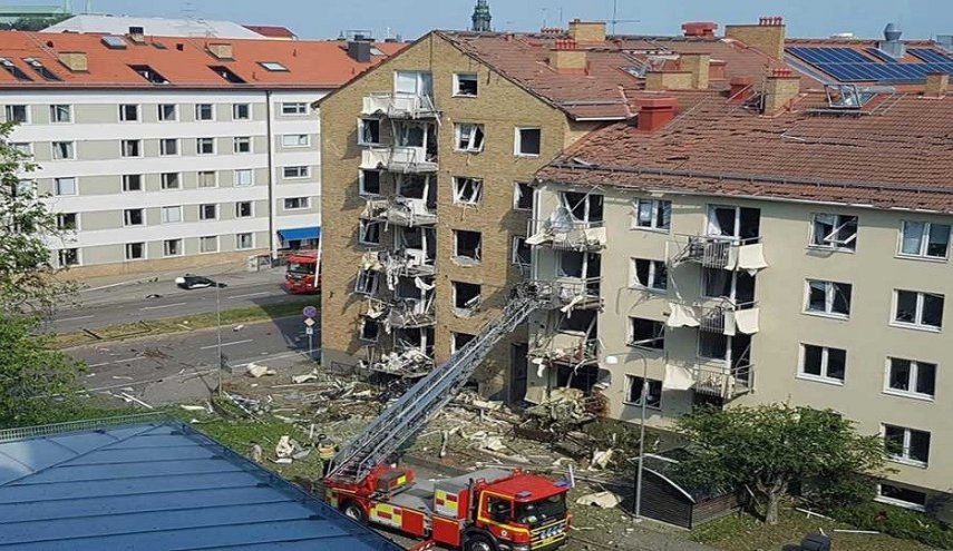 انفجار في مدينة لينكوبيغ جنوب السويد
