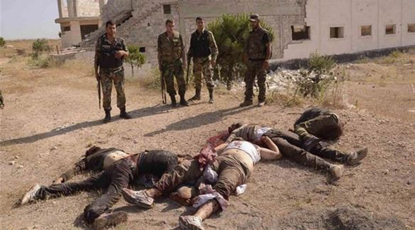 هلاك نحو 130 إرهابيا بينهم انتحاري شيشاني بريف حماة في سوريا