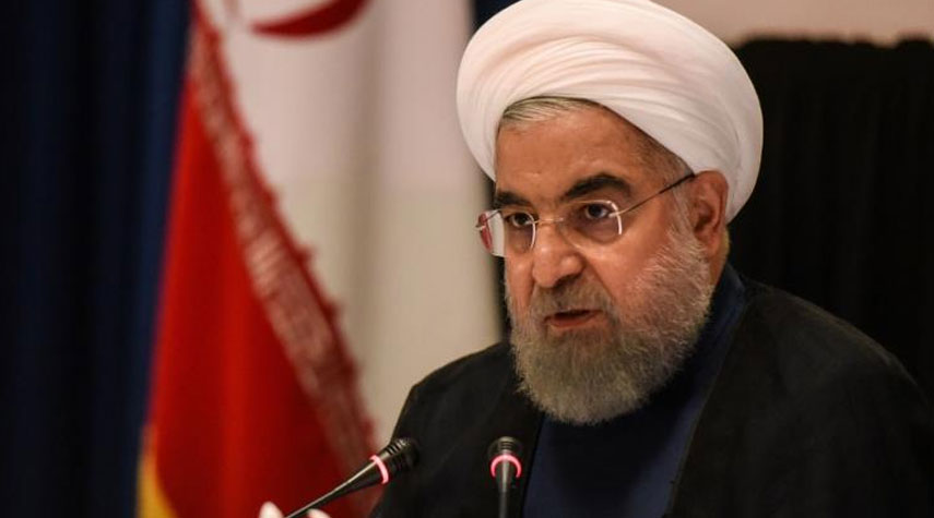 روحاني يدعو أوروبا لمواجهة الإرهاب الاقتصادي الأمريكي