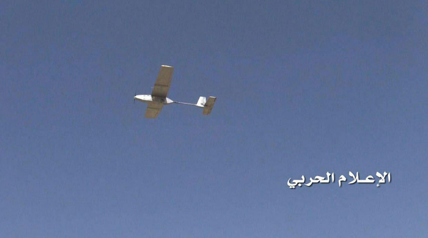 سلاح الجو اليمني المسير ينفذ هجوما استهدف العدوان بقاعدة بعسير