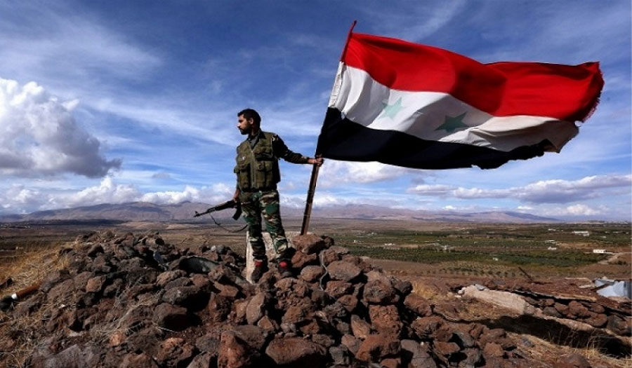 الجيش السوري يسقط طائرة مسيرة للارهابيين بريف حماة