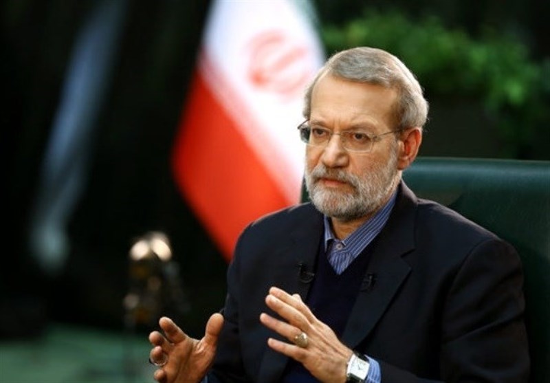 لاريجاني: الشعب الايراني يقاوم ضغوط امريكا التي تنتهك القوانين