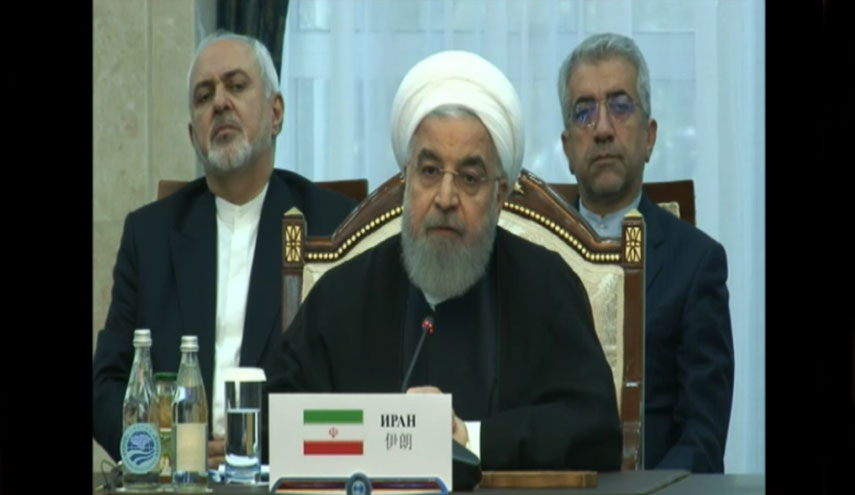 روحاني: السياسات الاميركية اصبحت تمثل تهديدا للمنطقة والعالم 