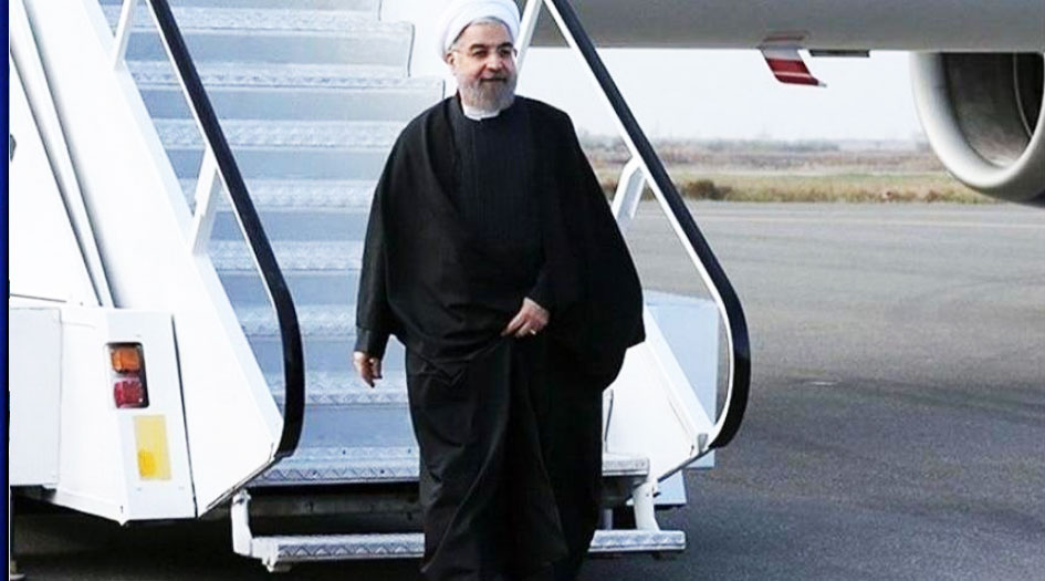الرئيس روحاني يعود الى طهران بعد قمة شنغهاي ومؤتمر سيكا