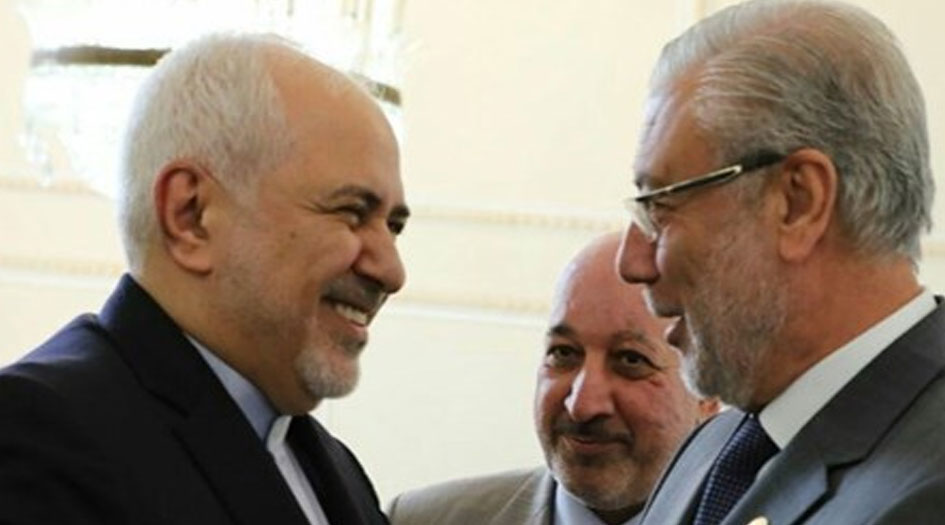ظريف يبحث مع نائب رئيس البرلمان العراقي العلاقات الثنائية