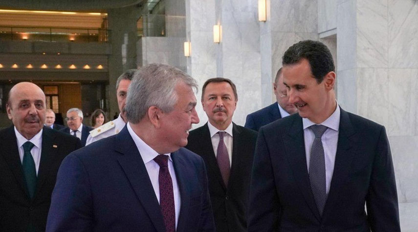 الأسد يؤكد تمسكه بضرورة القضاء على فلول الإرهاب في سوريا