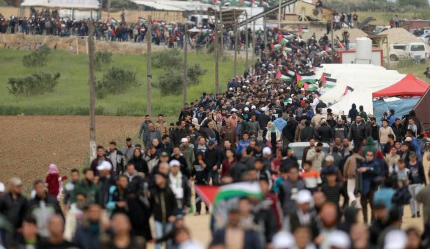جماهير غزة تستعد لجمعة "الأرض مش للبيع" 