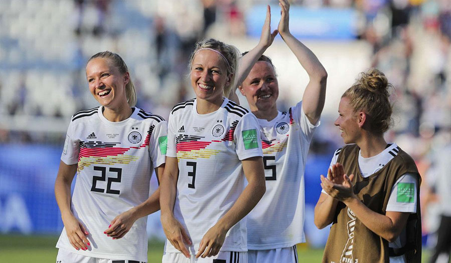 ألمانيا أول المتأهلين الى ربع نهائي "مونديال السيدات" 2019