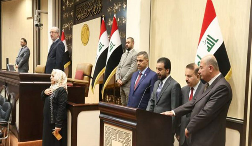 ثلاثة وزراء جدد يؤدون اليمين الدستورية في البرلمان العراقي 