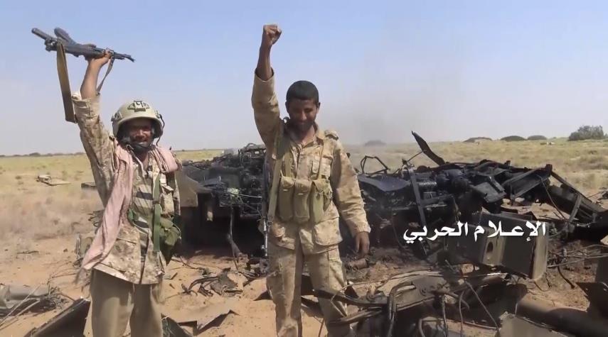 اربعة ألوية عسكرية للعدوان تتقهقر امام القوات اليمنية