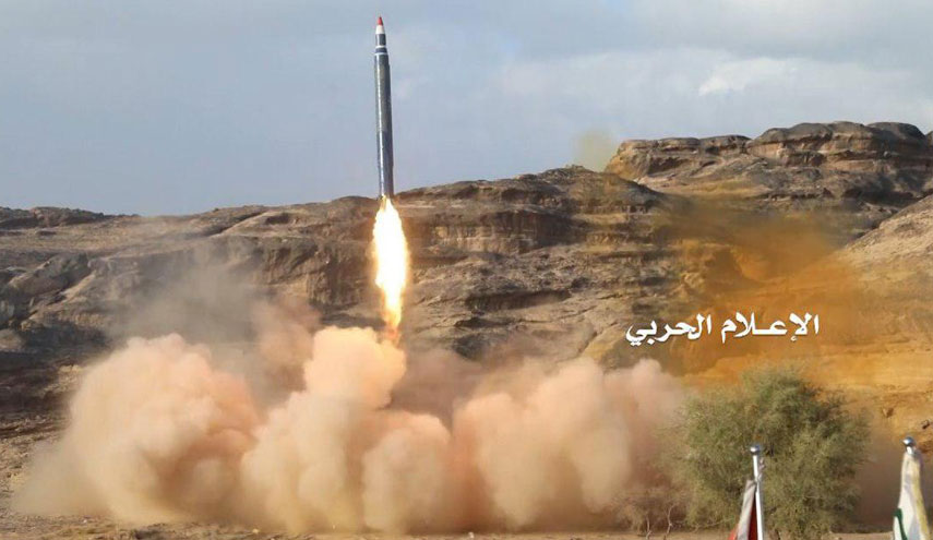 اليمن... إطلاق 4 صواريخ زلزال1 على تجمعات قوى العدوان 