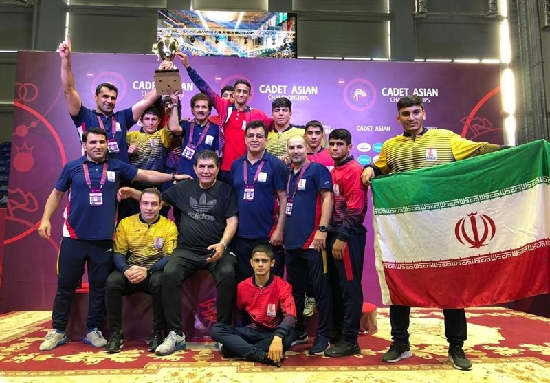 ايران تحصد لقب بطولة آسيا للمصارعة الرومانية للشباب