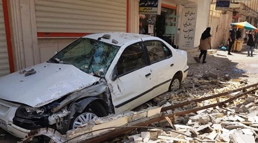 13 مصاباً إثر زلزال جنوب غرب إيران