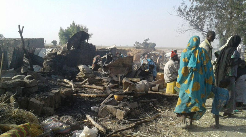 غارات جويّة تودي بحياة 13 مدنيا شمال شرقي نيجيريا
