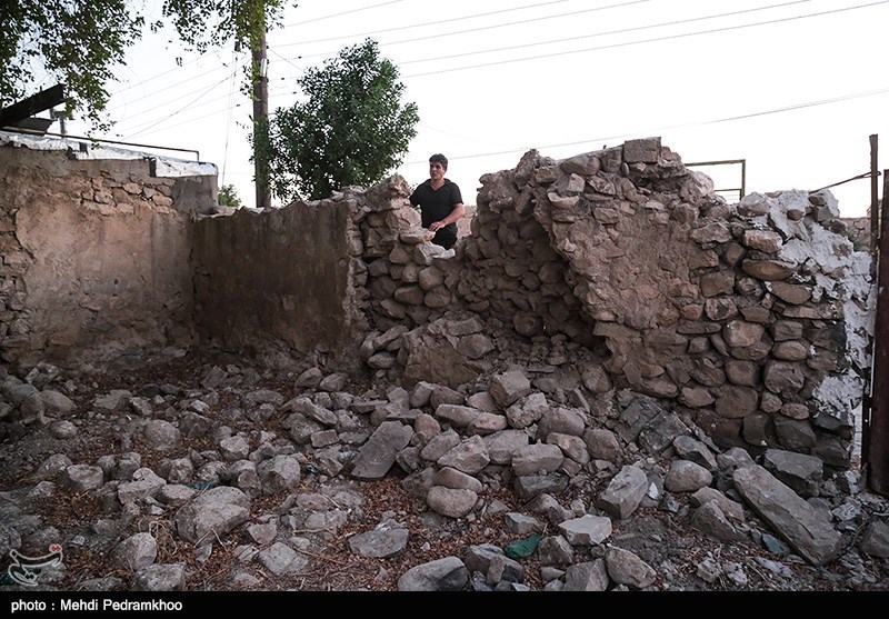 شاهد بالصور ... خسائر الهزة الأرضية في أرياف خوزستان