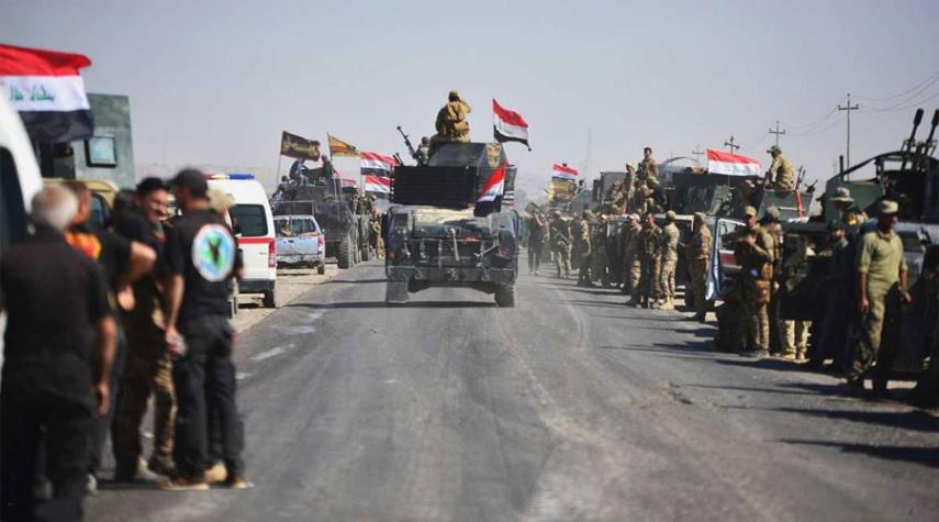 الحشد الشعبي يصرح بأن عمليات "إرادة النصر" تنتهي بإعتقال البغدادي
