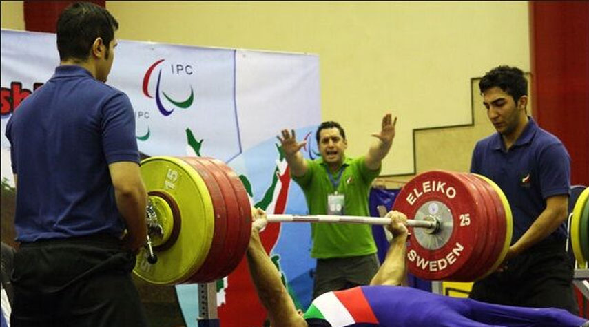 ربّاع إيراني يحصد فضية بطولة العالم لرفع الأثقال للمعاقين