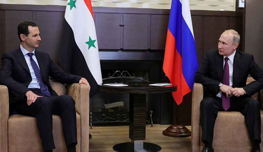 الرئيس الروسي يتبادل التهنئة مع نظيره السوري 