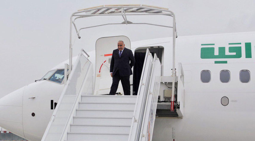 رئيس الوزراء العراقي يصل إلى طهران في زيارة رسمية