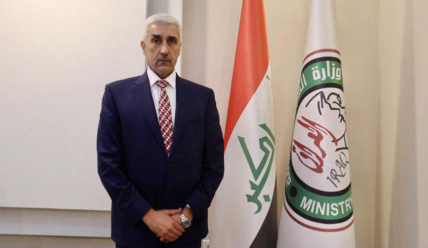 وزير الرياضة العراقي يصل الى طهران 