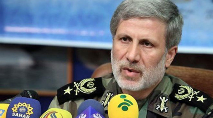 وزير الدفاع يؤكد استعداد القوات الايرانية لمواجهة اي خطر في المنطقة