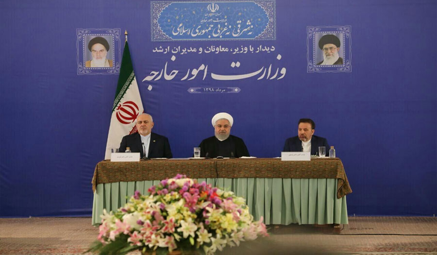 الرئيس روحاني: الأمن مقابل الأمن والنفط مقابل النفط