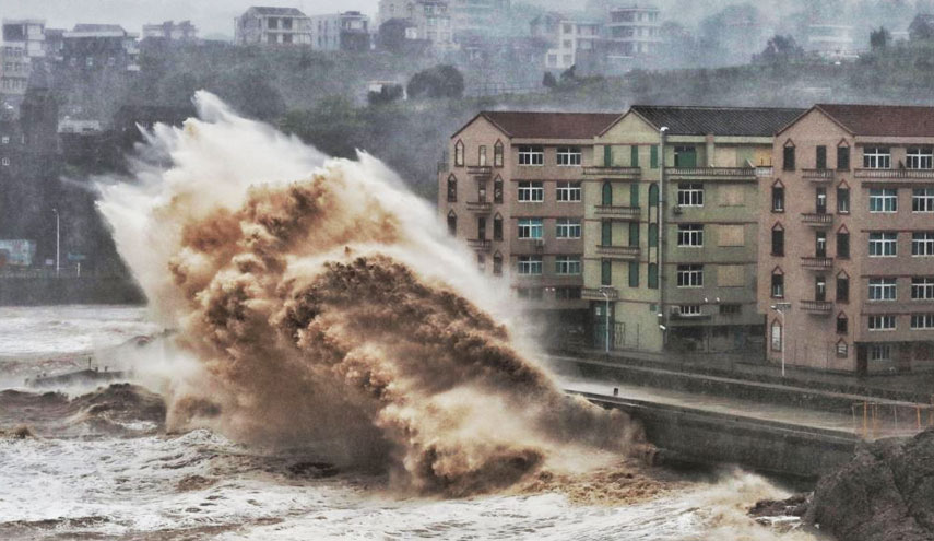 إعصار ليكيما يخلف 13 قتيلا بالصين 