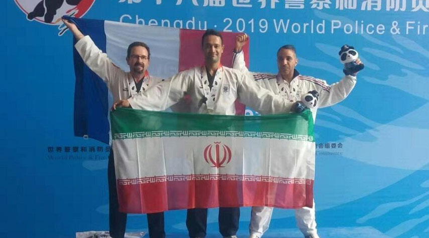 إيران تحصد ميداليتها الخامسة في أولمبياد الشرطة بالصين