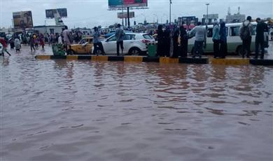 46 شخصا ضحايا السيول والفيضانات في السودان