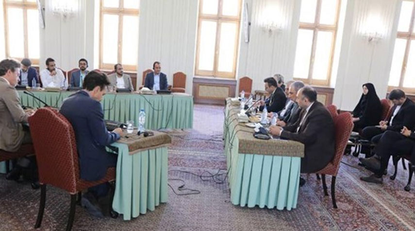 اجتماع ثلاثي في طهران بين ايران وانصار الله وسفراء اوروبيين
