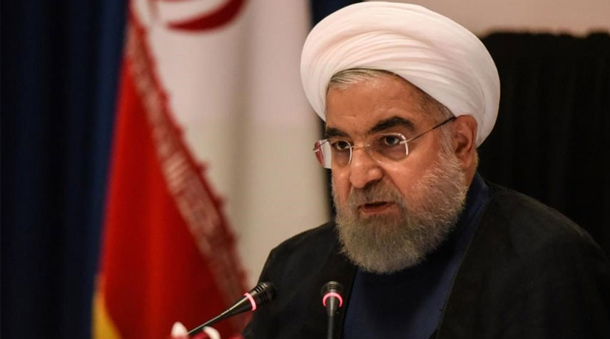 الرئيس الايراني: نخفض التزاماتنا ونبقي باب الدبلوماسية والتفاوض مفتوحاً