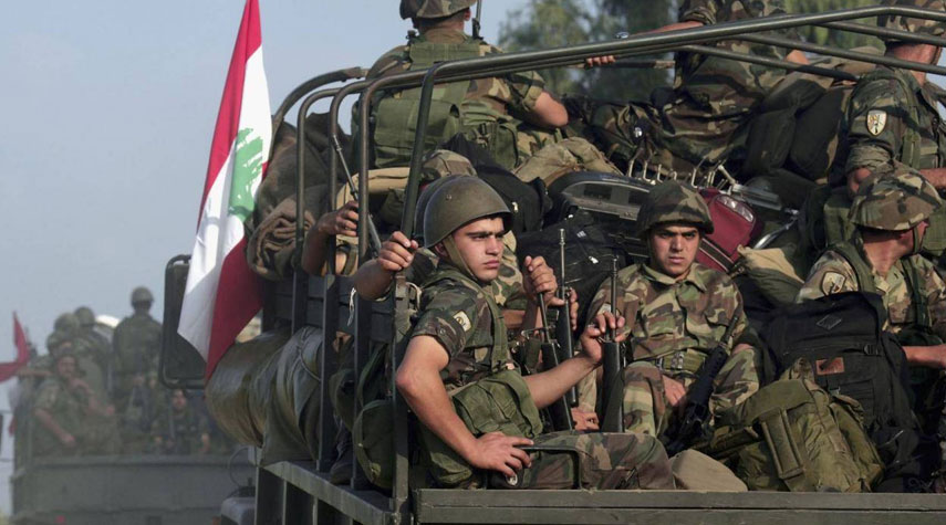 الجيش اللبناني يفتح النار على طائرة اسرائيلية