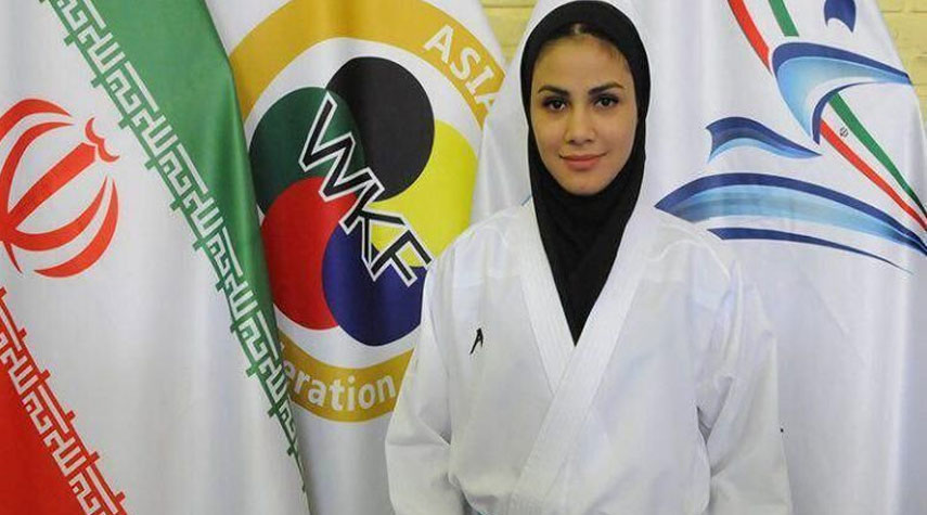 إيرانية تتأهل إلى نهائي بطولة العالم للكاراتية في اليابان