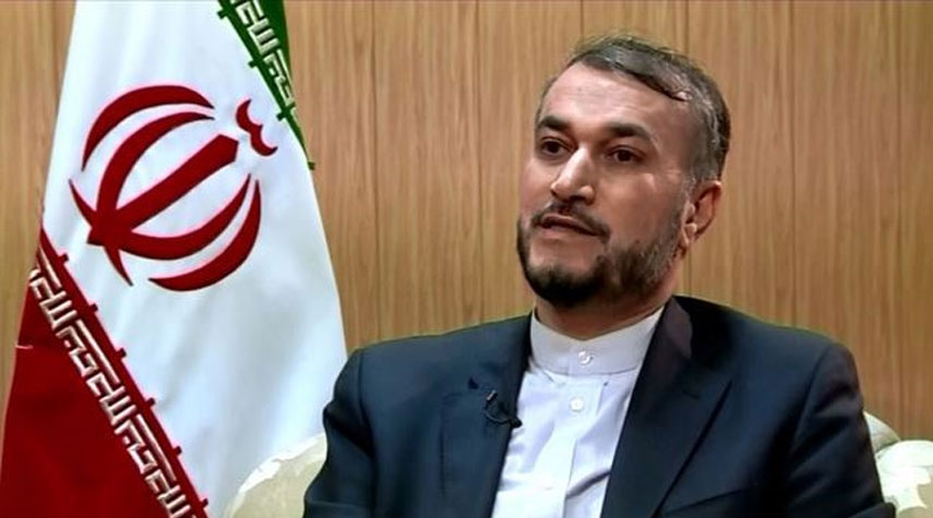 عبد اللهيان يعلق على اسقاط حزب الله لطائرة صهيونية مسيرة